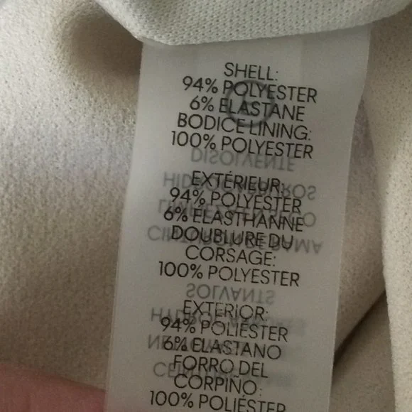 Tommy Hilfiger Jumpsuit Cream Size 14 NWOT  - Picture 11 of 11